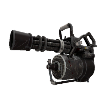 Unusual Professional Killstreak Kill Covered Minigun (Well-Worn)