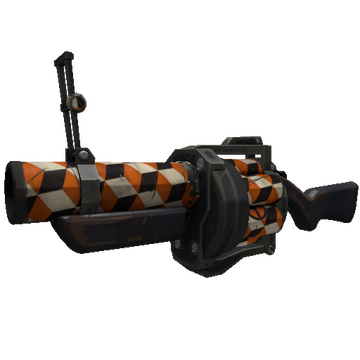 Unusual Professional Killstreak Merc Stained Grenade Launcher (Field-Tested)