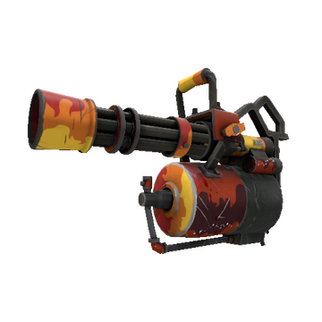 Unusual Professional Killstreak Organ-ically Hellraised Minigun (Field-Tested)