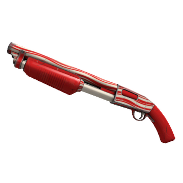 Unusual Professional Killstreak Peppermint Swirl Shotgun (Minimal Wear)
