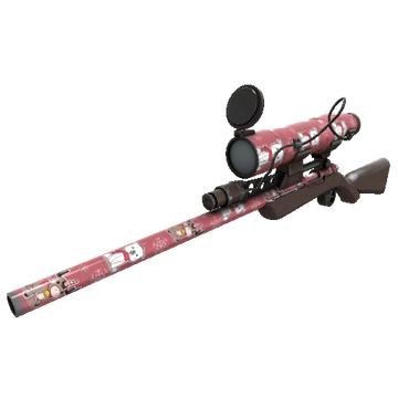 Unusual Professional Killstreak Polar Surprise Sniper Rifle (Field-Tested)