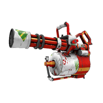 Unusual Professional Killstreak Snow Globalization Minigun (Field-Tested)