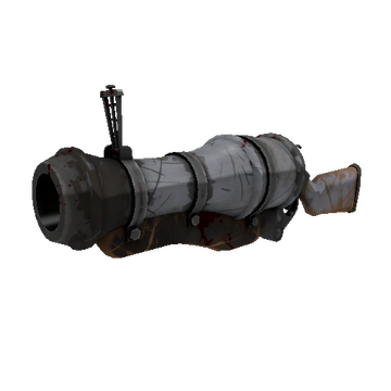Unusual Professional Killstreak Steel Brushed Loose Cannon (Battle Scarred)