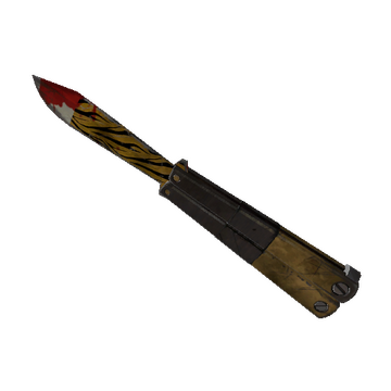 Unusual Professional Killstreak Tiger Buffed Knife (Well-Worn)