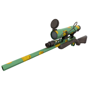 Unusual Quack Canvassed Sniper Rifle (Factory New)