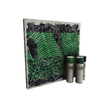 Unusual Raving Dead War Paint (Well-Worn)