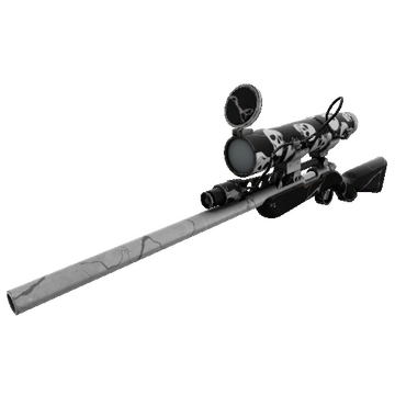 Unusual Skull Cracked Sniper Rifle (Minimal Wear)