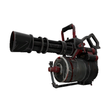 Unusual Specialized Killstreak Blackout Minigun (Battle Scarred)
