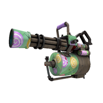 Unusual Specialized Killstreak Brain Candy Minigun (Field-Tested)