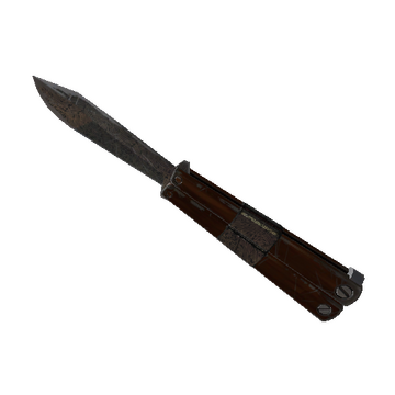 Unusual Specialized Killstreak Damascus & Mahogany Knife (Field-Tested)