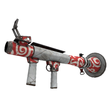 Unusual Specialized Killstreak Frost Ornamented Rocket Launcher (Well-Worn)