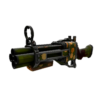 Unusual Specialized Killstreak Gourdy Green Iron Bomber (Well-Worn)