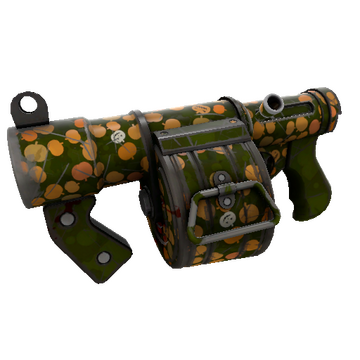 Unusual Specialized Killstreak Gourdy Green Stickybomb Launcher (Well-Worn)