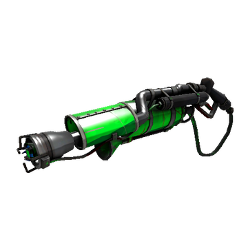 Unusual Specialized Killstreak Health and Hell (Green) Degreaser (Well-Worn)