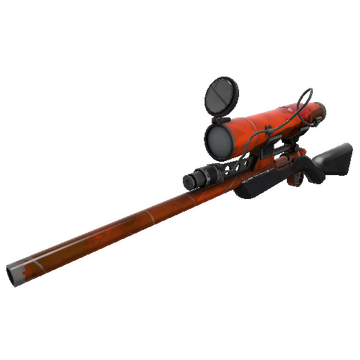 Unusual Specialized Killstreak Health and Hell Sniper Rifle (Well-Worn)