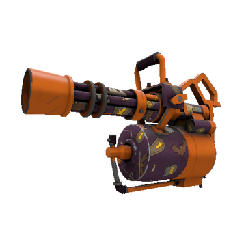 Unusual Specialized Killstreak Horror Holiday Minigun (Minimal Wear)