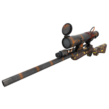 Unusual Specialized Killstreak Kiln and Conquer Sniper Rifle (Well-Worn)