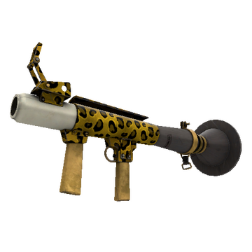 Unusual Specialized Killstreak Leopard Printed Rocket Launcher (Minimal Wear)