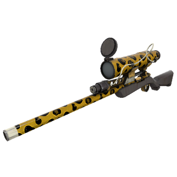 Unusual Specialized Killstreak Leopard Printed Sniper Rifle (Field-Tested)
