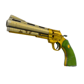 Unusual Specialized Killstreak Mannana Peeled Revolver (Field-Tested)