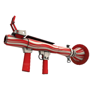 Unusual Specialized Killstreak Peppermint Swirl Rocket Launcher (Minimal Wear)