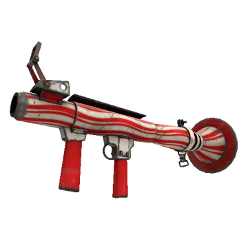 Unusual Specialized Killstreak Peppermint Swirl Rocket Launcher (Well-Worn)