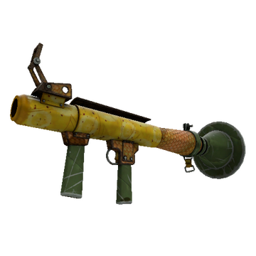 Unusual Specialized Killstreak Piña Polished Rocket Launcher (Well-Worn)