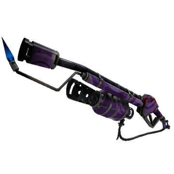 Unusual Specialized Killstreak Portal Plastered Flame Thrower (Well-Worn)
