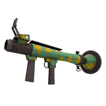 Unusual Specialized Killstreak Quack Canvassed Rocket Launcher (Field-Tested)