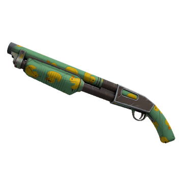 Unusual Specialized Killstreak Quack Canvassed Shotgun (Field-Tested)