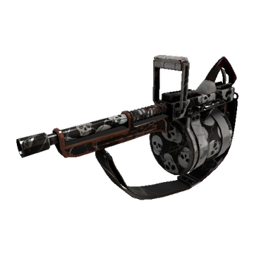 Unusual Specialized Killstreak Skull Cracked Tomislav (Battle Scarred)