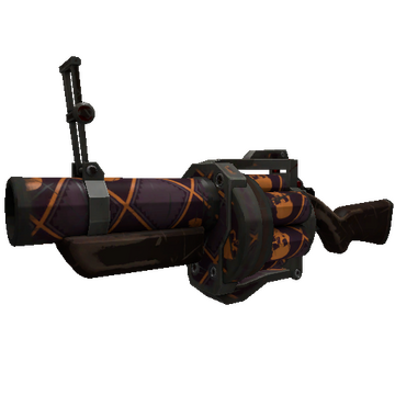 Unusual Specialized Killstreak Skull Study Grenade Launcher (Well-Worn)