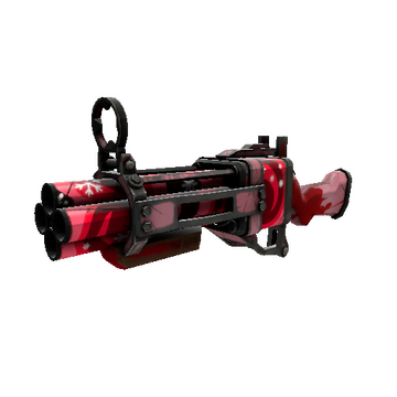 Unusual Specialized Killstreak Snowflake Swirled Iron Bomber (Well-Worn)