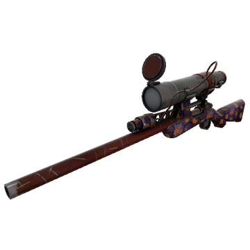 Unusual Specialized Killstreak Spirit of Halloween Sniper Rifle (Well-Worn)