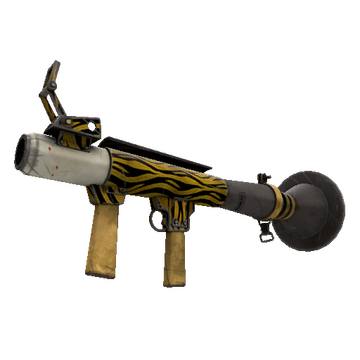 Unusual Specialized Killstreak Tiger Buffed Rocket Launcher (Well-Worn)