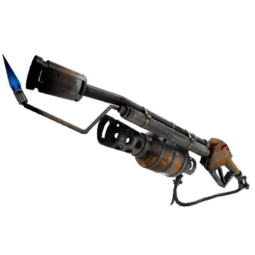 Unusual Specialized Killstreak Turbine Torcher Flame Thrower (Battle Scarred)