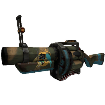 Unusual Specialized Killstreak Warhawk Grenade Launcher (Battle Scarred)