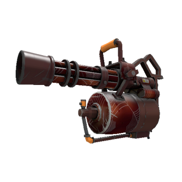 Unusual Spider's Cluster Minigun (Field-Tested)