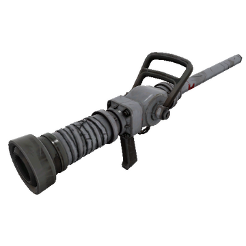 Unusual Steel Brushed Medi Gun (Well-Worn)