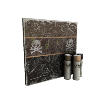 Unusual Swashbuckled War Paint (Well-Worn)