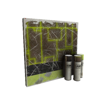 Unusual Uranium War Paint (Well-Worn)